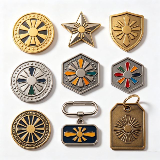 Custom Metal Crafts Manufacturer - Badges & Medals