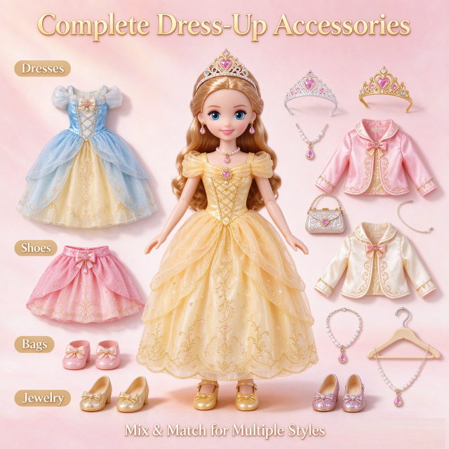 Custom Princess Dolls - IP Merchandise Sets