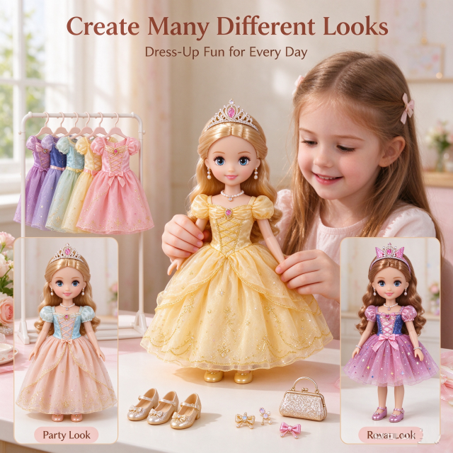 Custom Princess Dolls - IP Merchandise Sets
