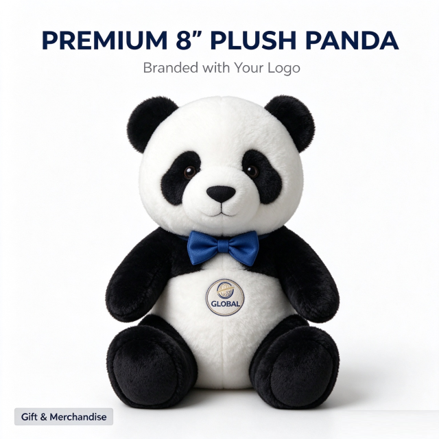 Plush Panda,Custom Panda Plush Toys & Consolidated Promotional Merchandise Kits
