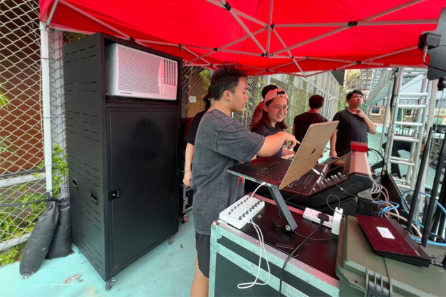 Air conditioner Aluminum cabinet for outdoor event