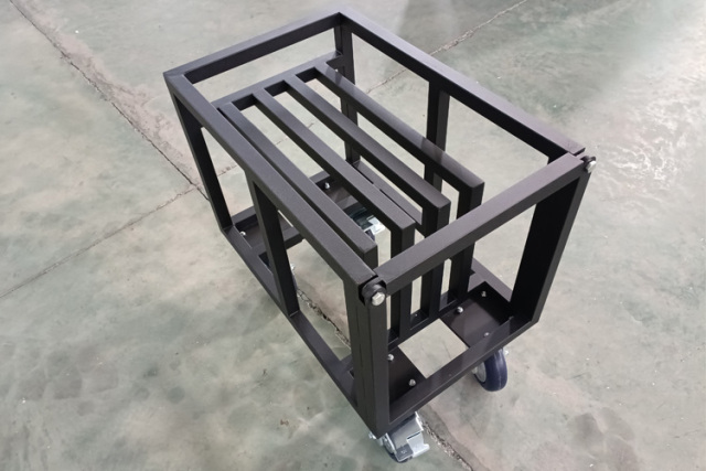 Steel base Dolly and Aluminum base Dolly for 600x600mm