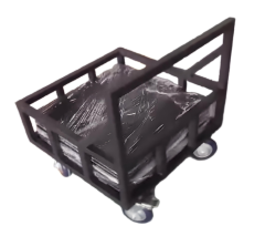 Steel base Dolly and Aluminum base Dolly for Base Plate 500x500mm