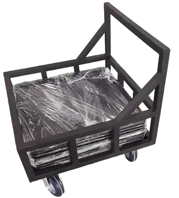 Steel base Dolly and Aluminum base Dolly for Base Plate 500x500mm