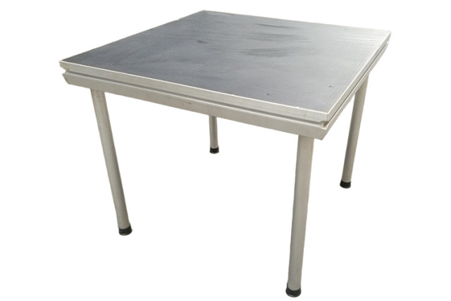 Modular Stage and Multipurpose stage round leg and square leg
