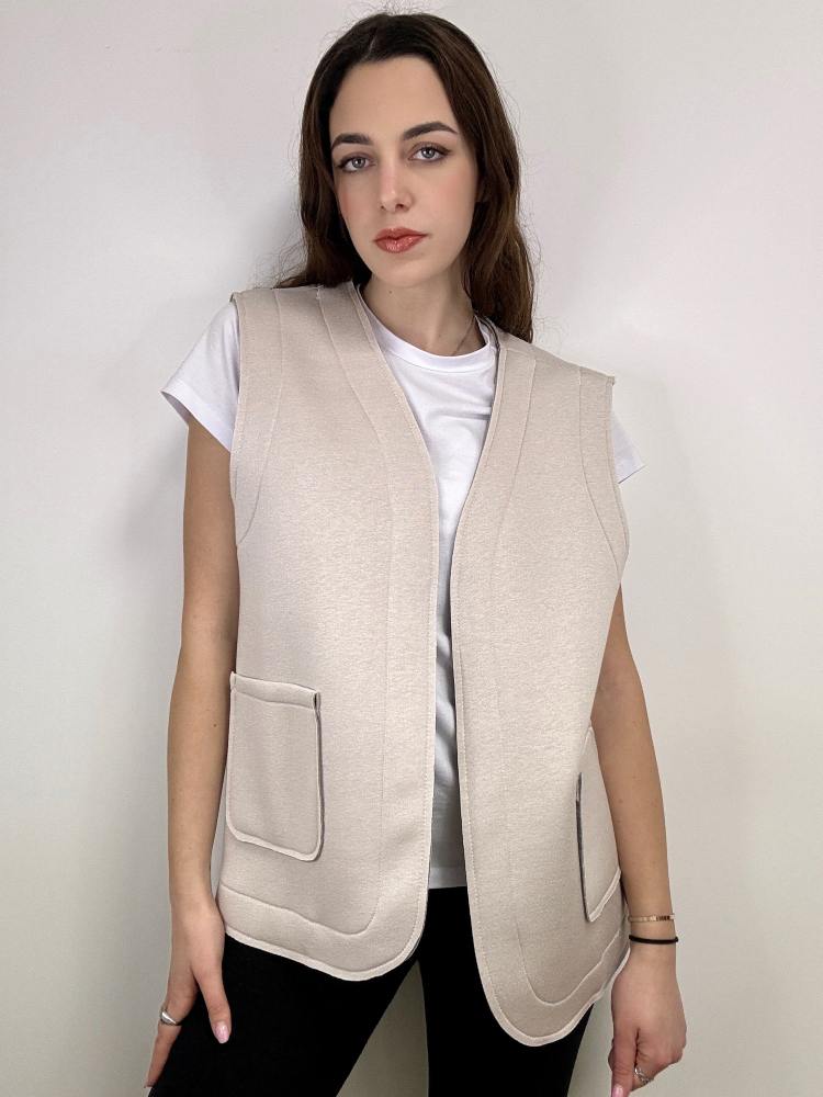 Gilet in panno