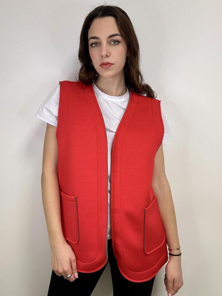 Gilet in panno