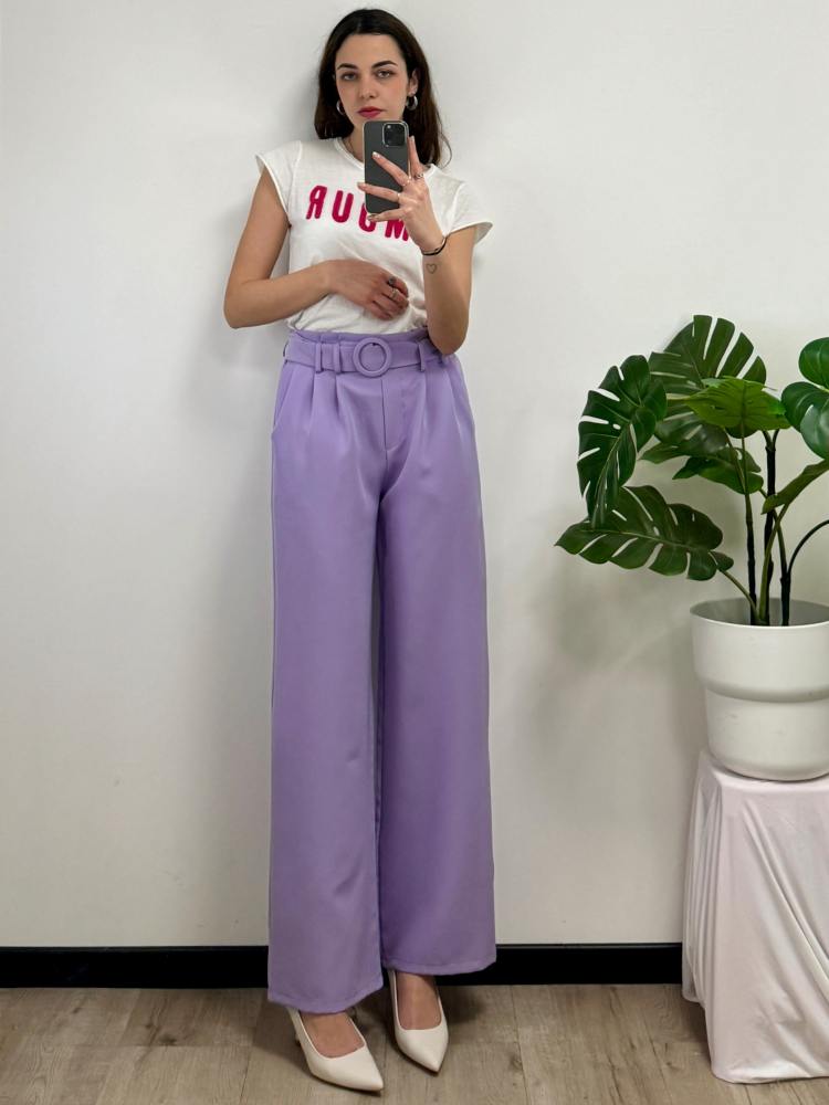 Pantaloni con cintura