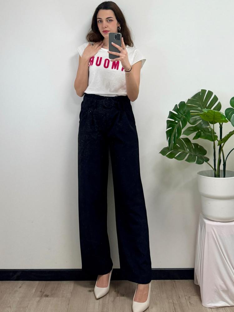 Pantaloni con cintura