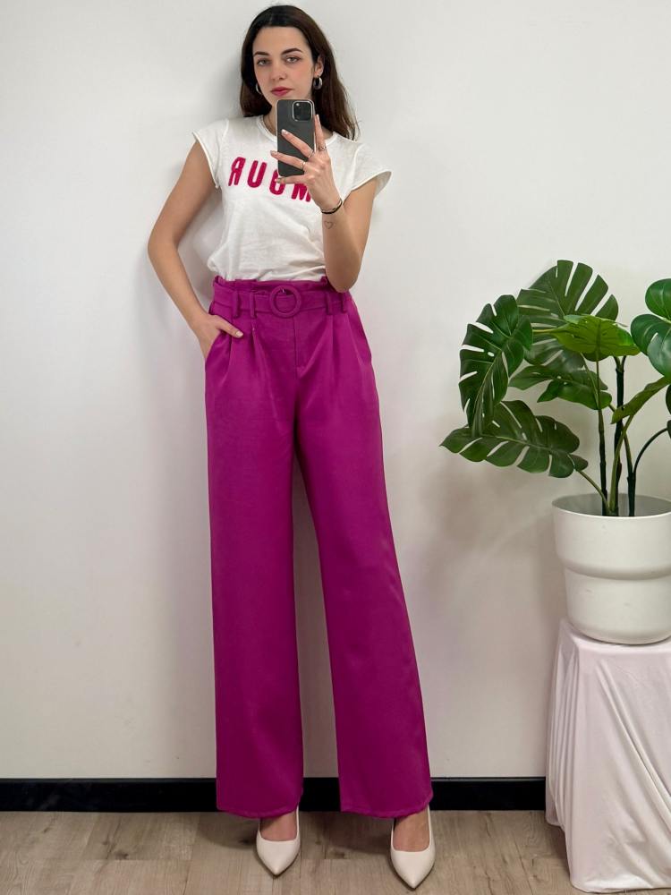 Pantaloni con cintura