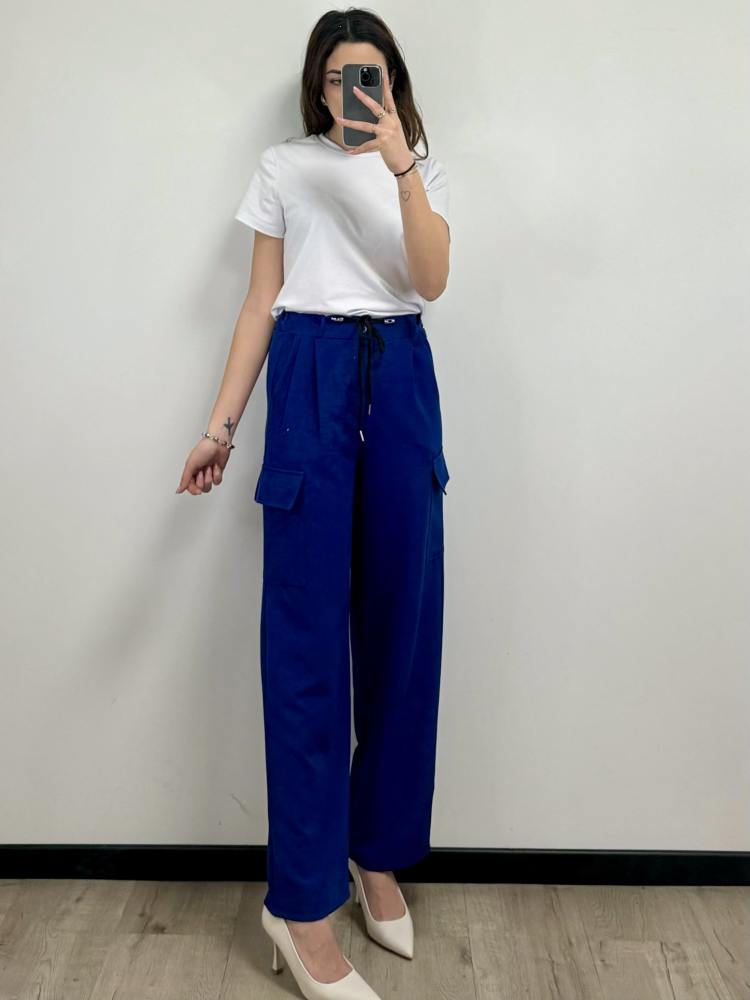 Pantalone a gamba dritta