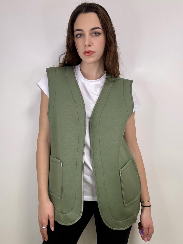 Gilet in panno
