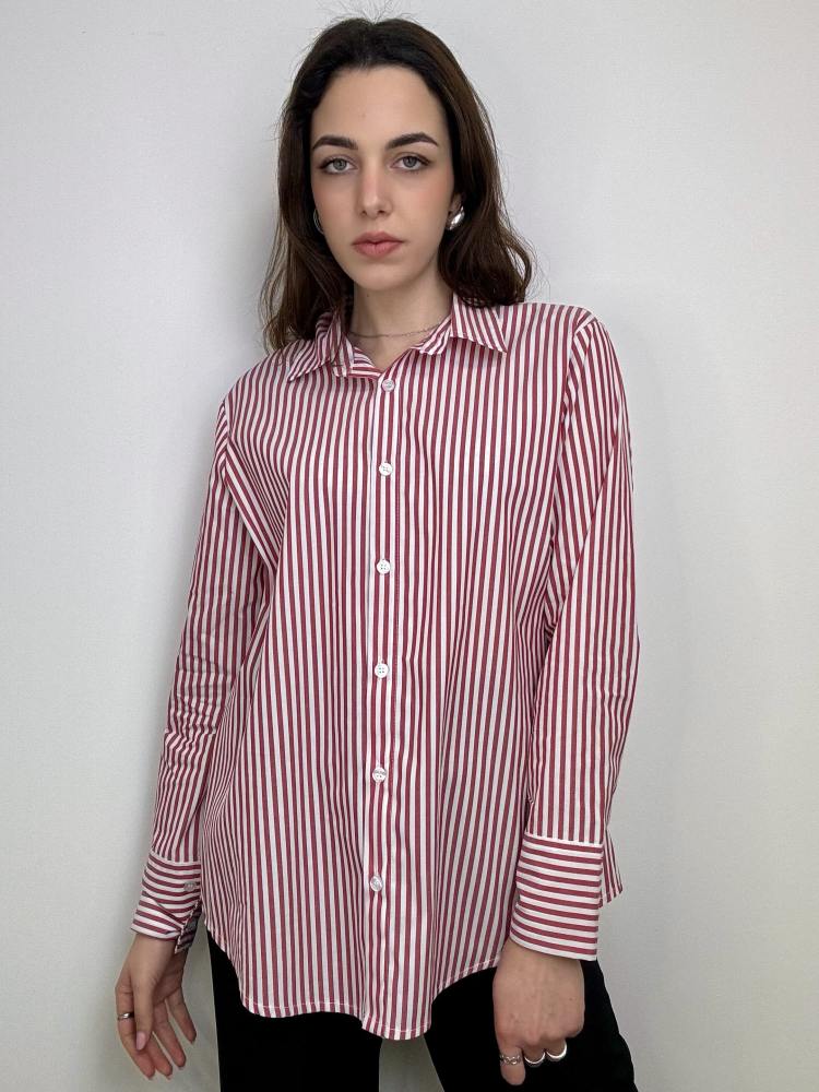 Camicia a righe