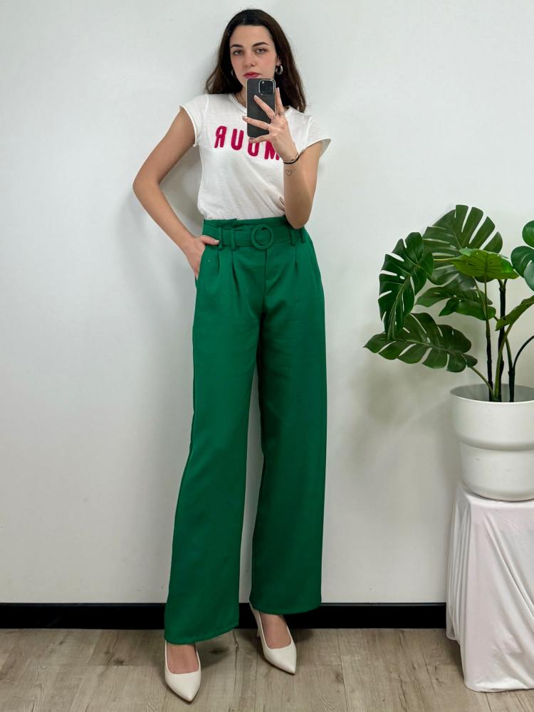 Pantaloni con cintura