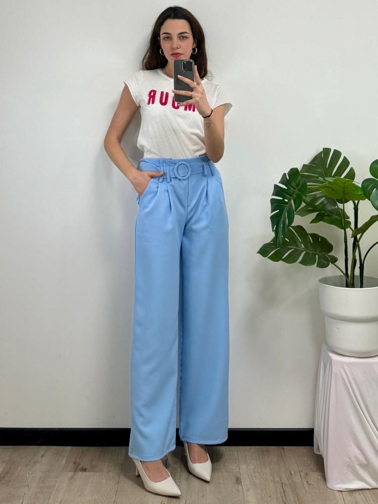 Pantaloni con cintura