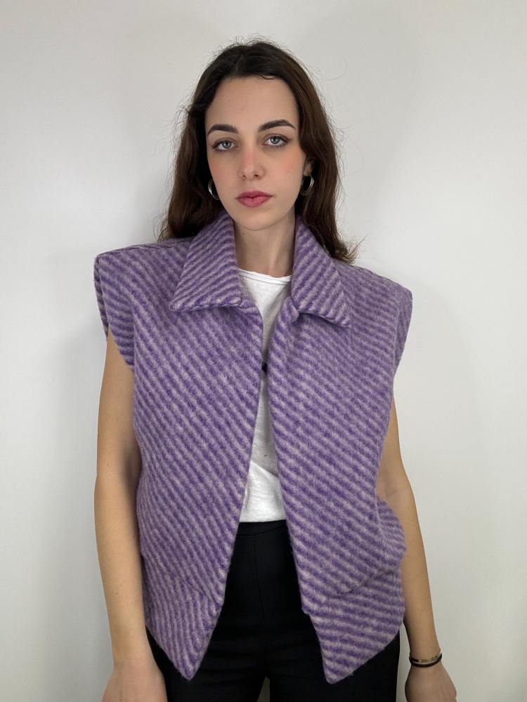 Gilet lilla