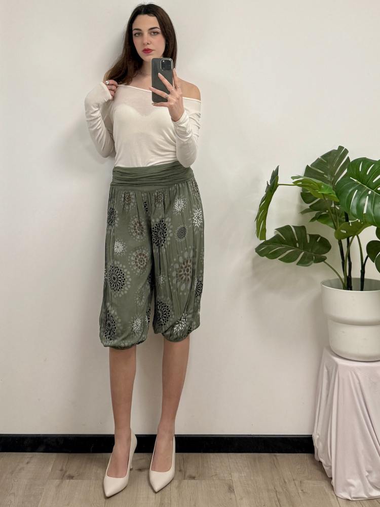 Pantalone fantasia ginocchio