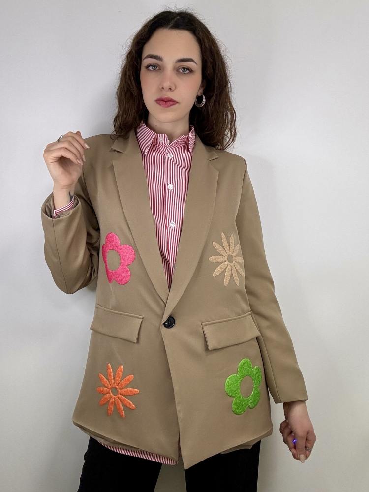 Blazer a fiori