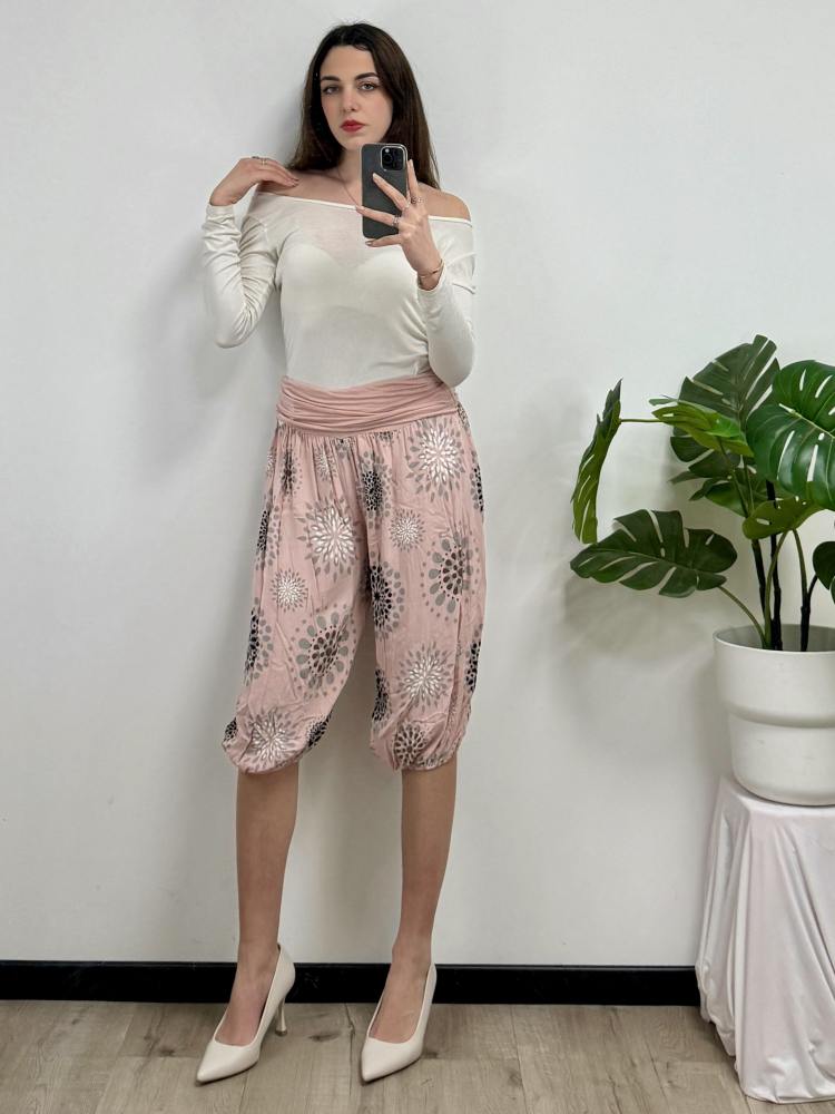 Pantalone fantasia ginocchio