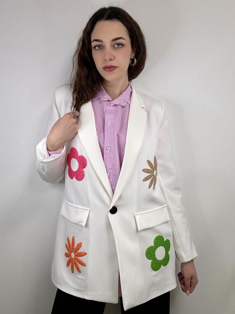 Blazer a fiori
