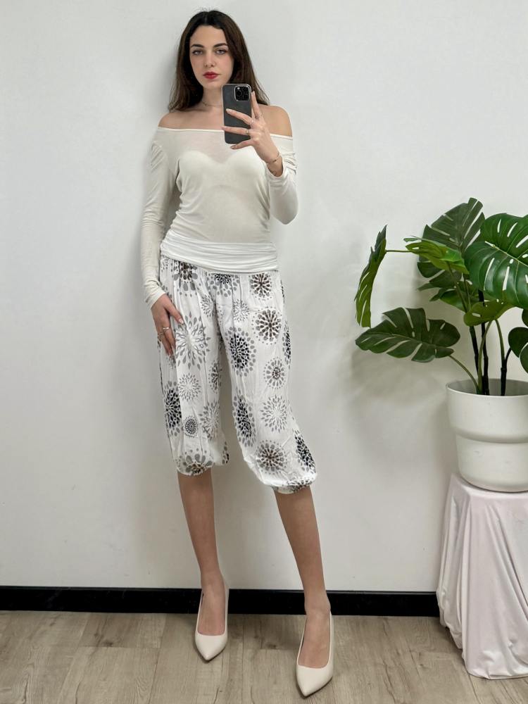 Pantalone fantasia ginocchio