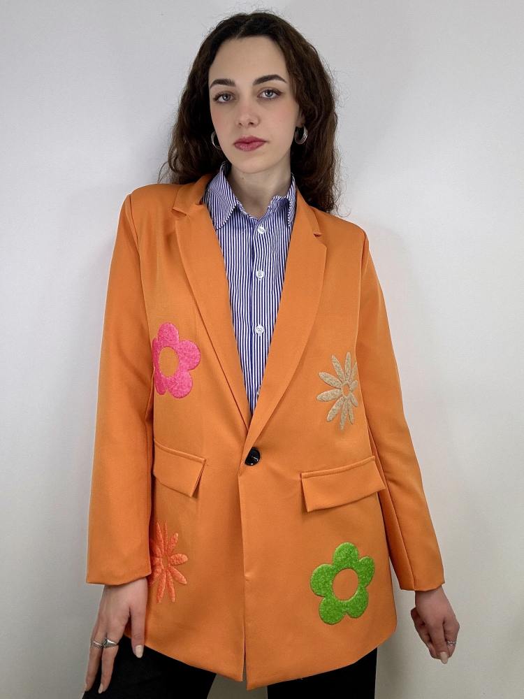 Blazer a fiori