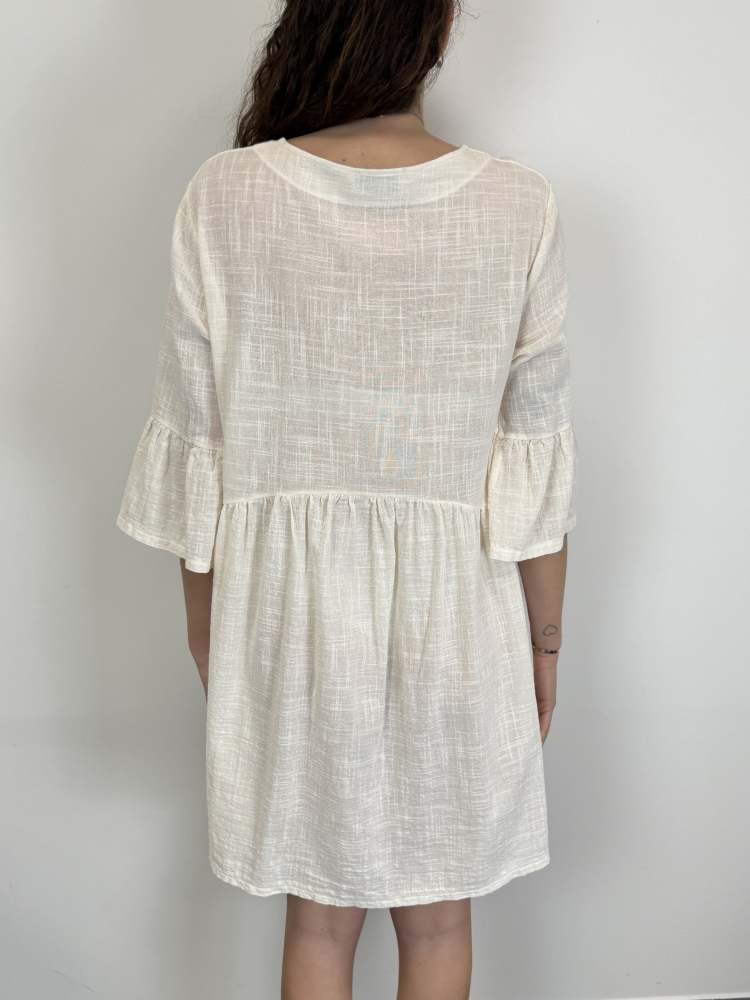 Abito leggero lino viscosa