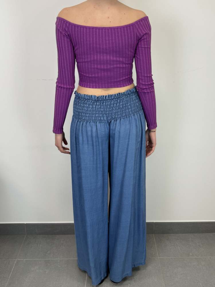 Pantalone morbido jeans