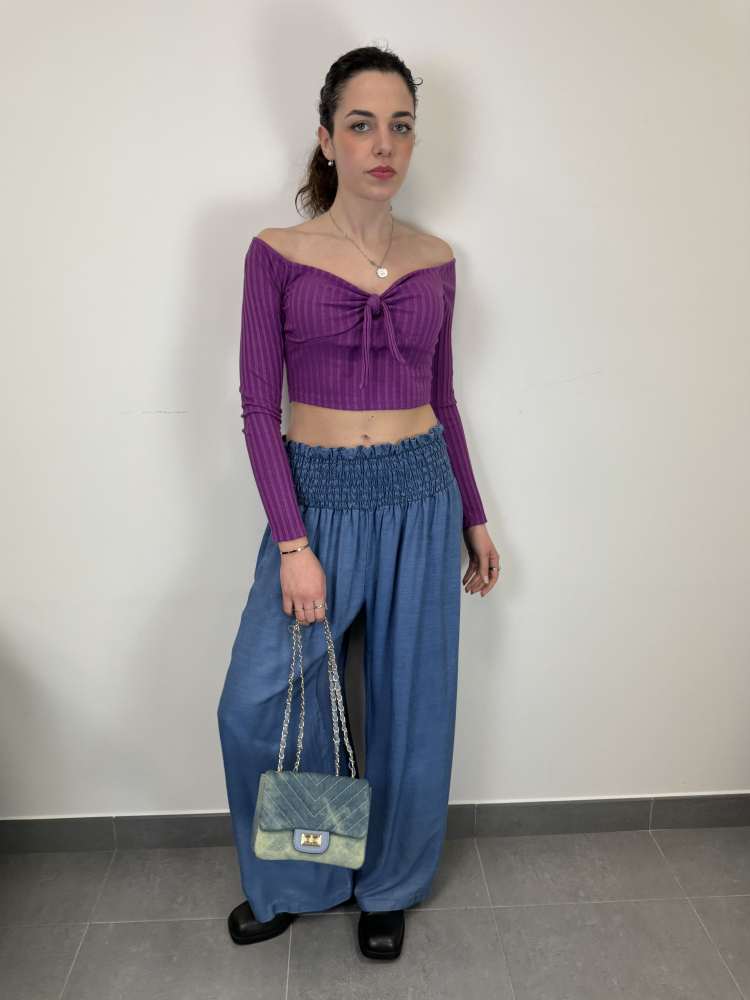 Pantalone morbido jeans