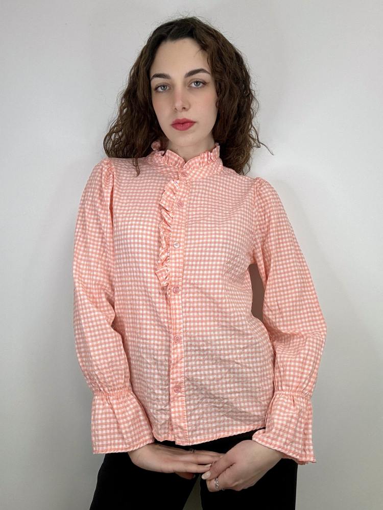 Camicia a quadri colletto