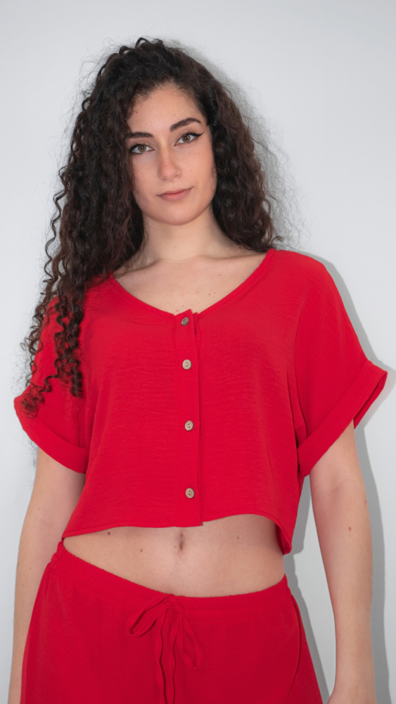 Camicia crop