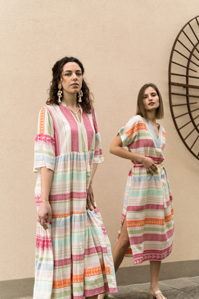 Abito con Stampa Grafica