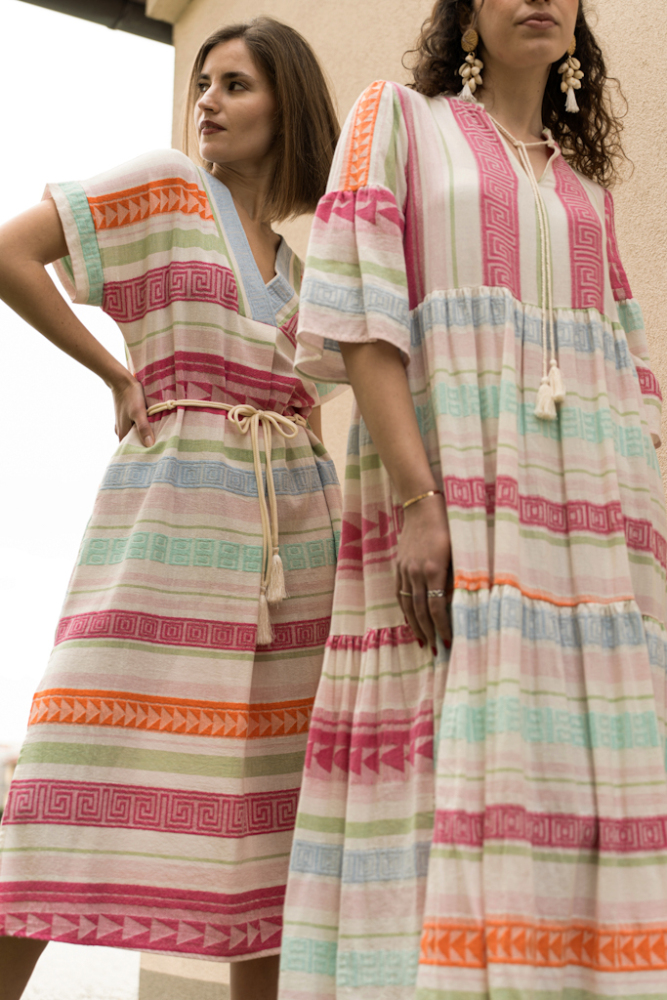 Abito con Stampa Grafica