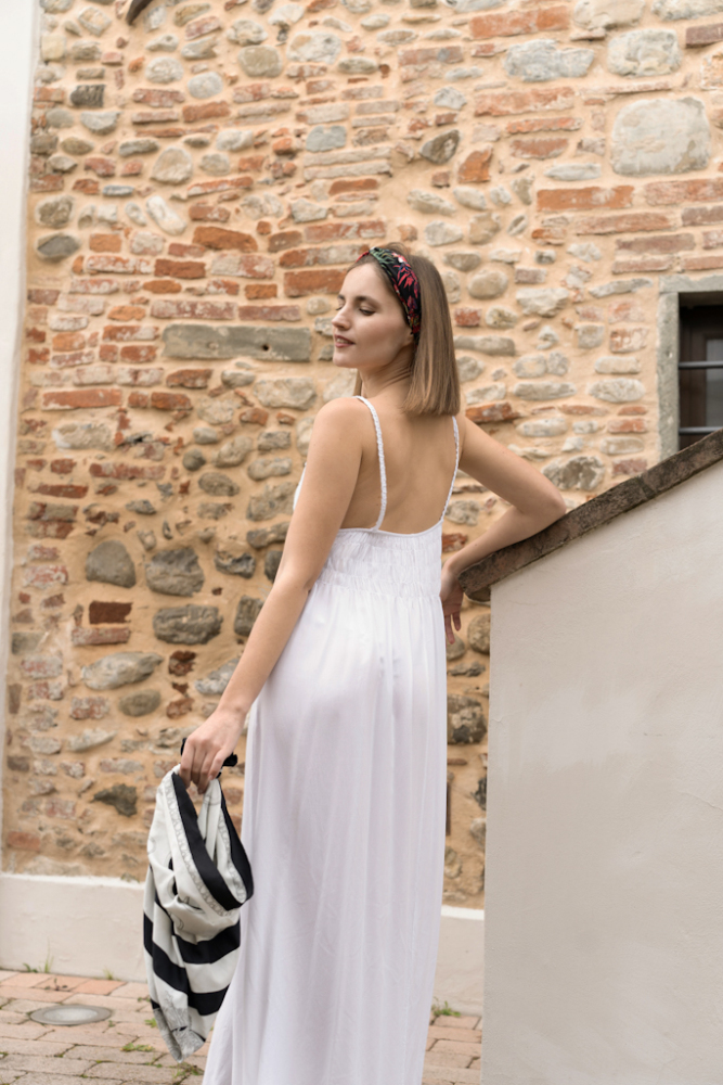 Abito dettaglio Macrame