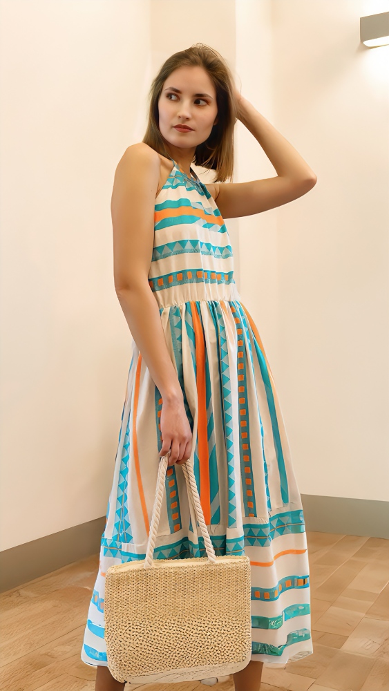 Crewneck Sleeveless Dress I Devotion