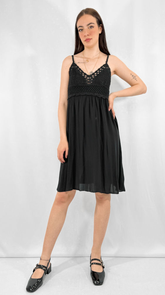Knit Gathering Midi Dress