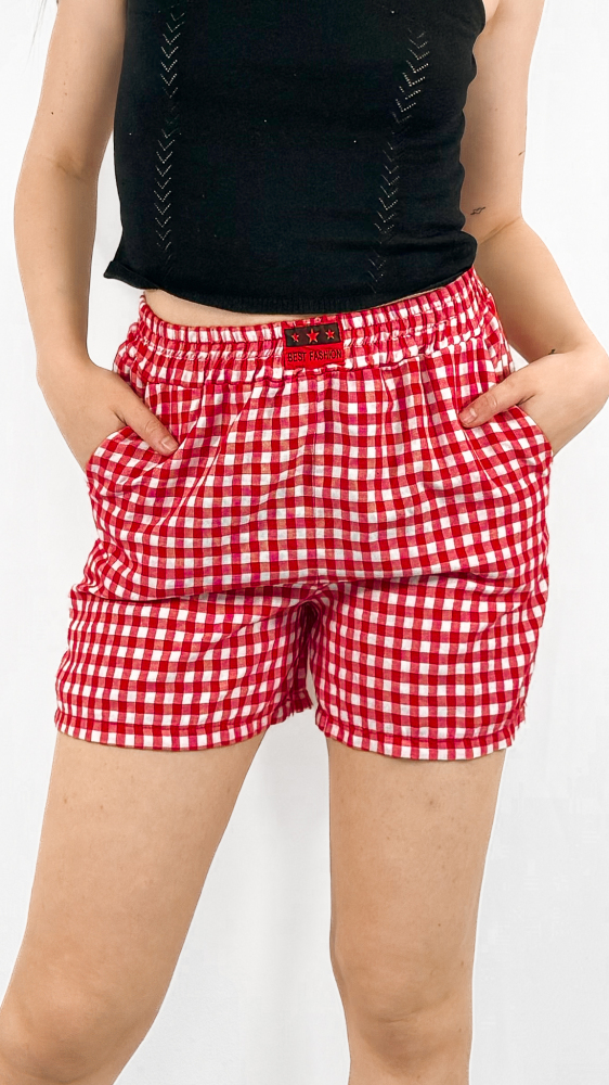 Checkered Muay Thai Shorts