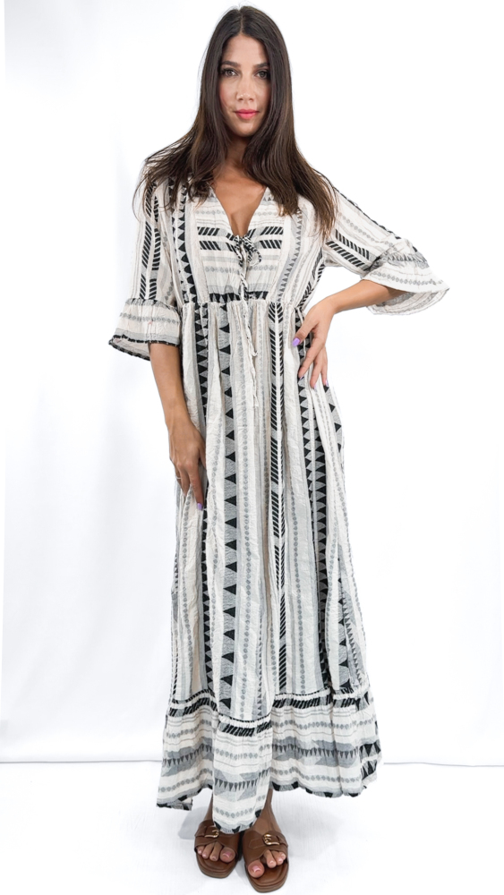 V-neck Maxi Dress I Devotion