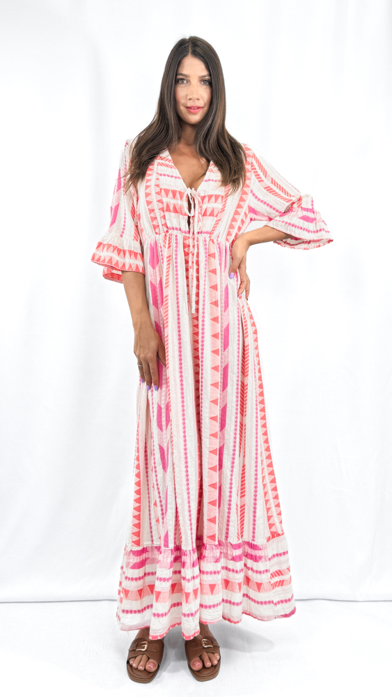 V-neck Maxi Dress I Devotion