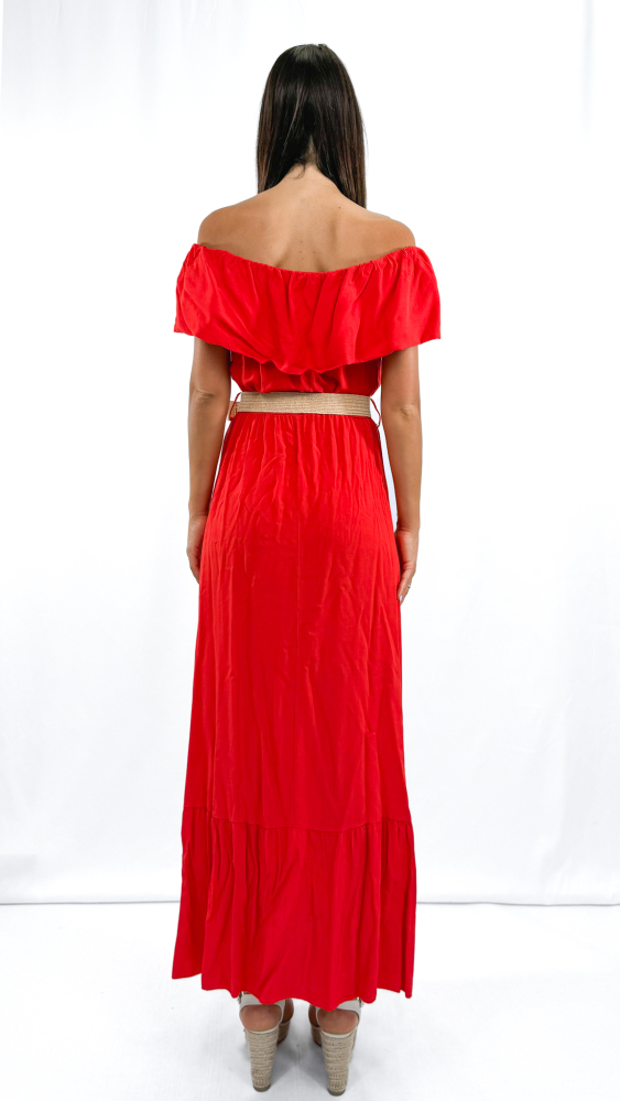 Boho Maxi Tiered Dress