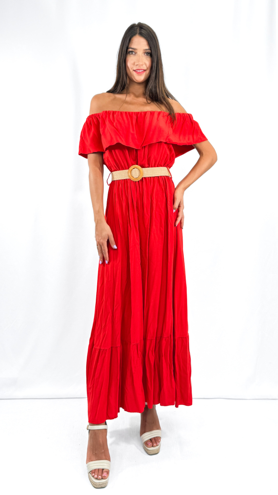 Boho Maxi Tiered Dress