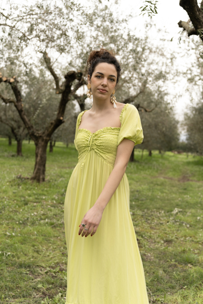 Gatherings Smocked Maxi Dress