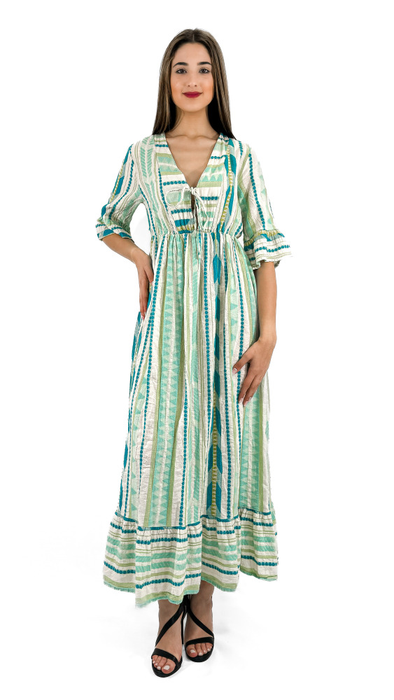 Lucy V-Neck Maxi Dress I Devotion