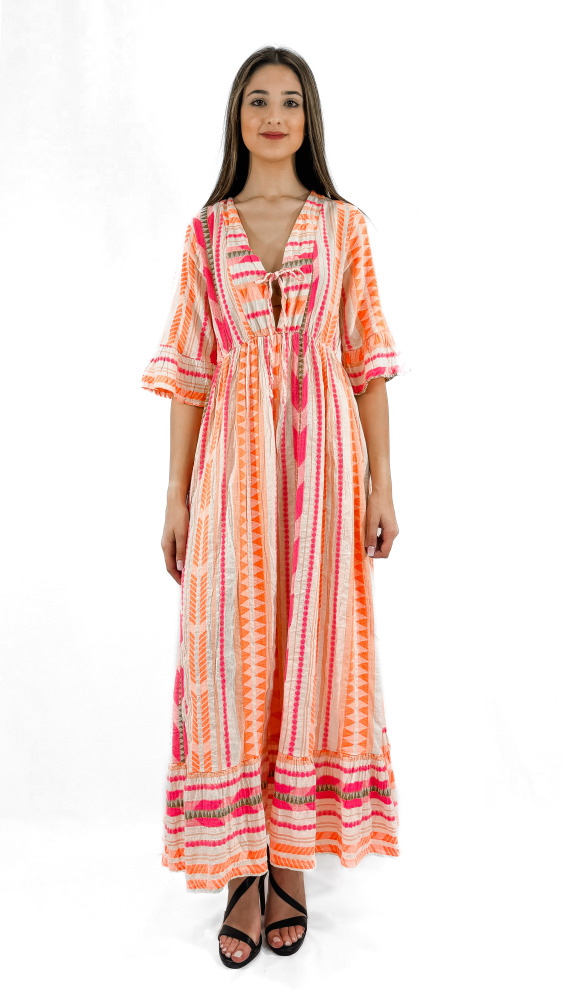 Lucy V-Neck Maxi Dress I Devotion