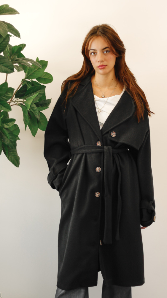 Woolen Trench Coat