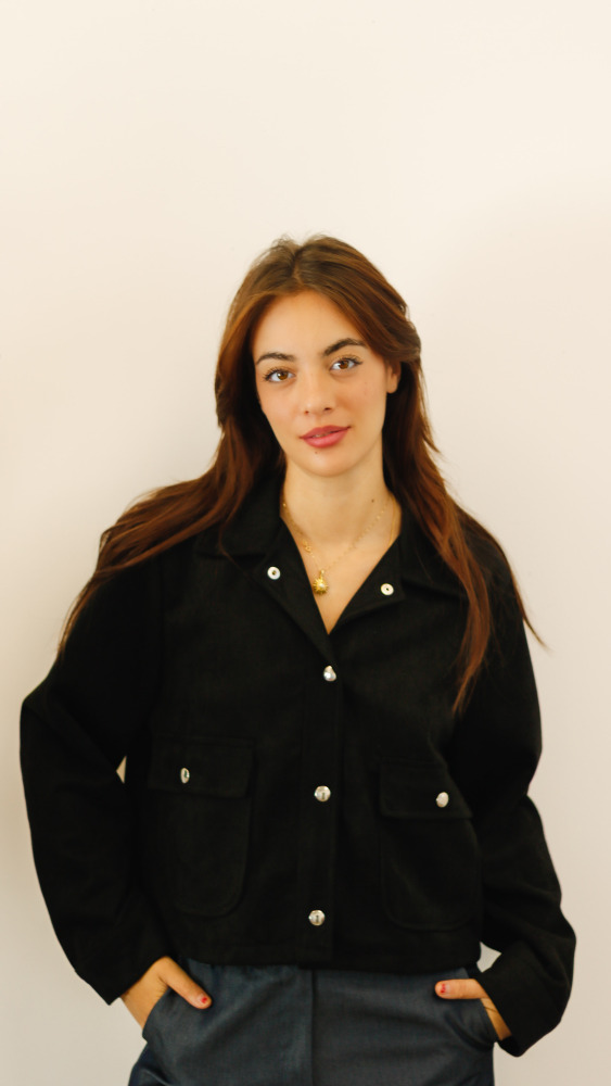 Leather Suede Western Jacket