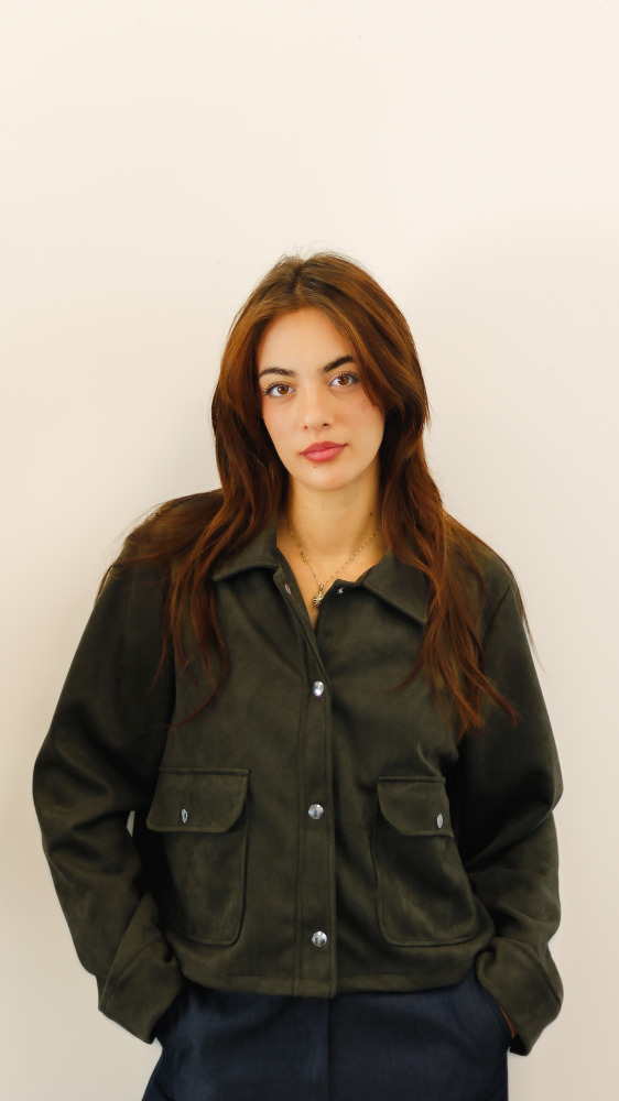 Leather Suede Western Jacket