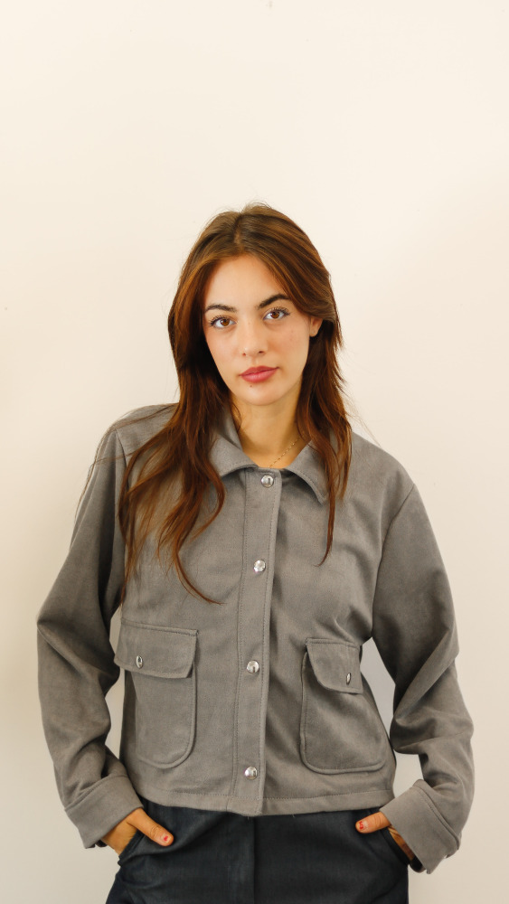 Leather Suede Western Jacket