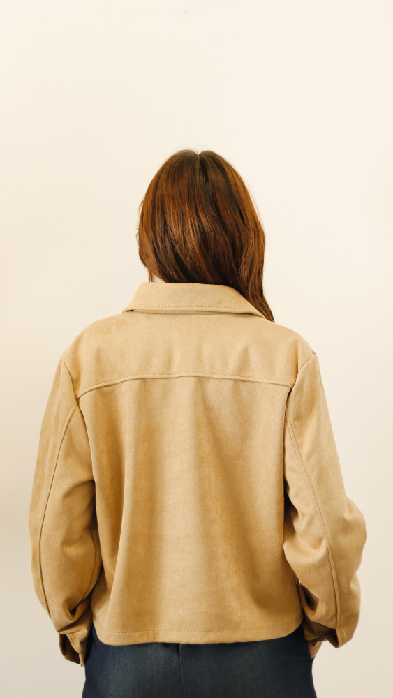 Leather Suede Western Jacket