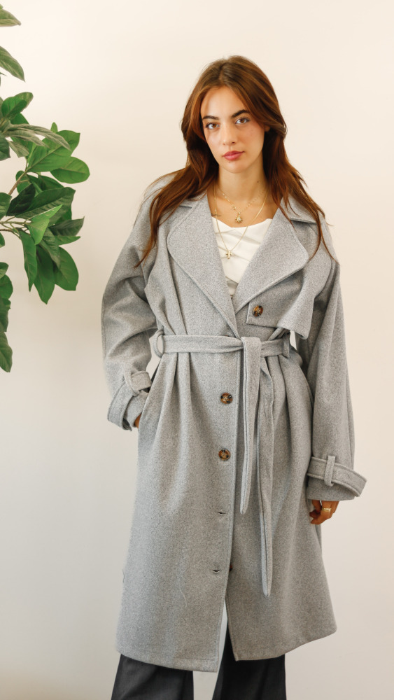 Woolen Trench Coat